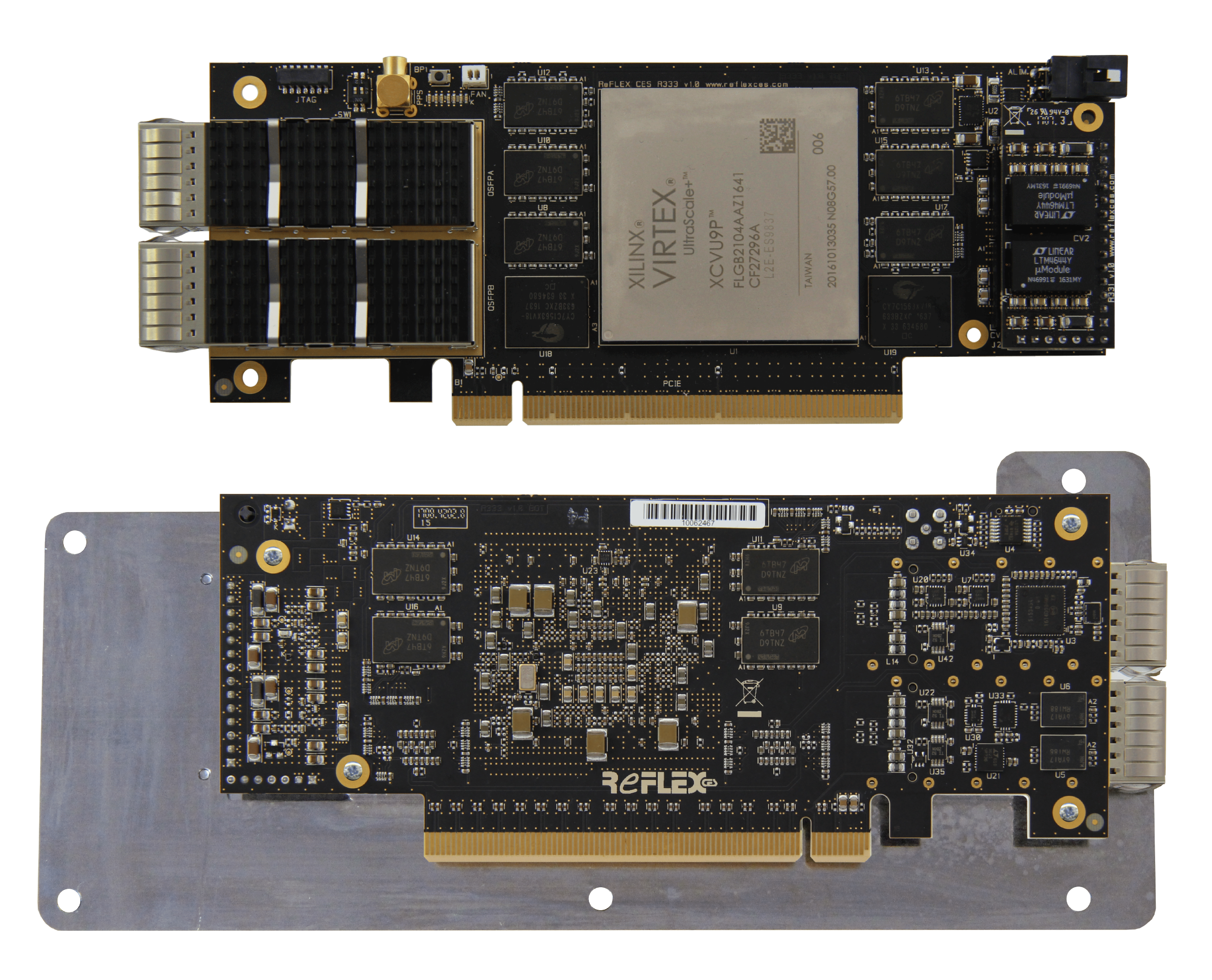Vup Exa EMS LLサイズ Virtex® UltraScale+™ - XpressVUP-LP9PI , Virtex™ Ultrascale+™ VU9P