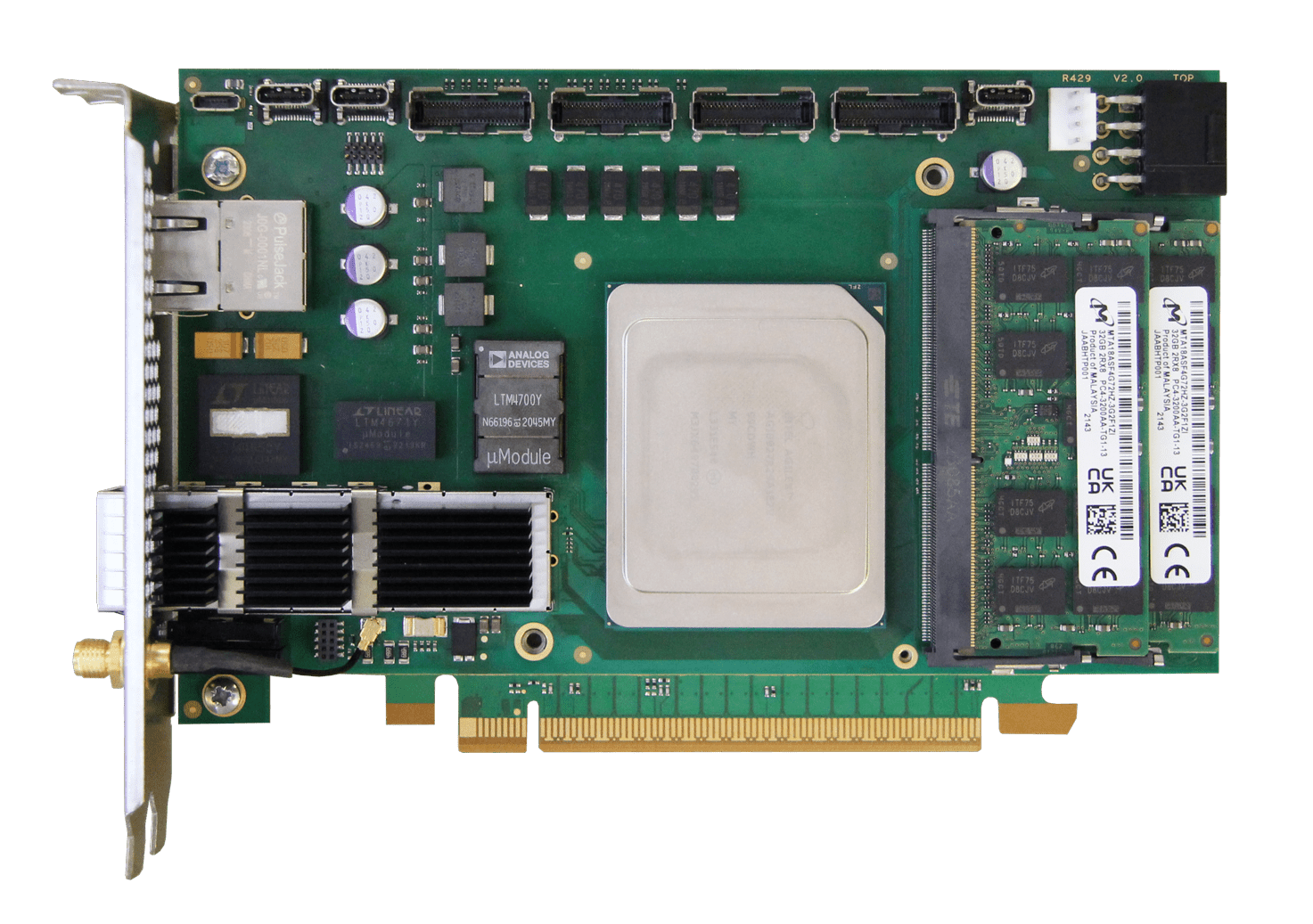 XpressSX AGI-FH401G - Agilex™ 7 I-Series - reflex ces